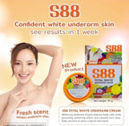 S88 Total White Underarm Cream 35g