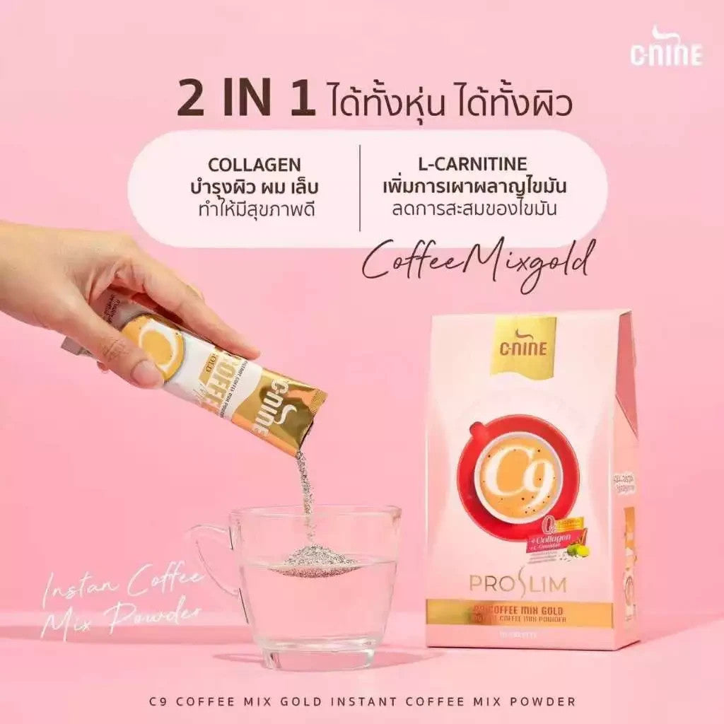 C-nine (C9) Proslim Coffee Mix Gold 10 sachets