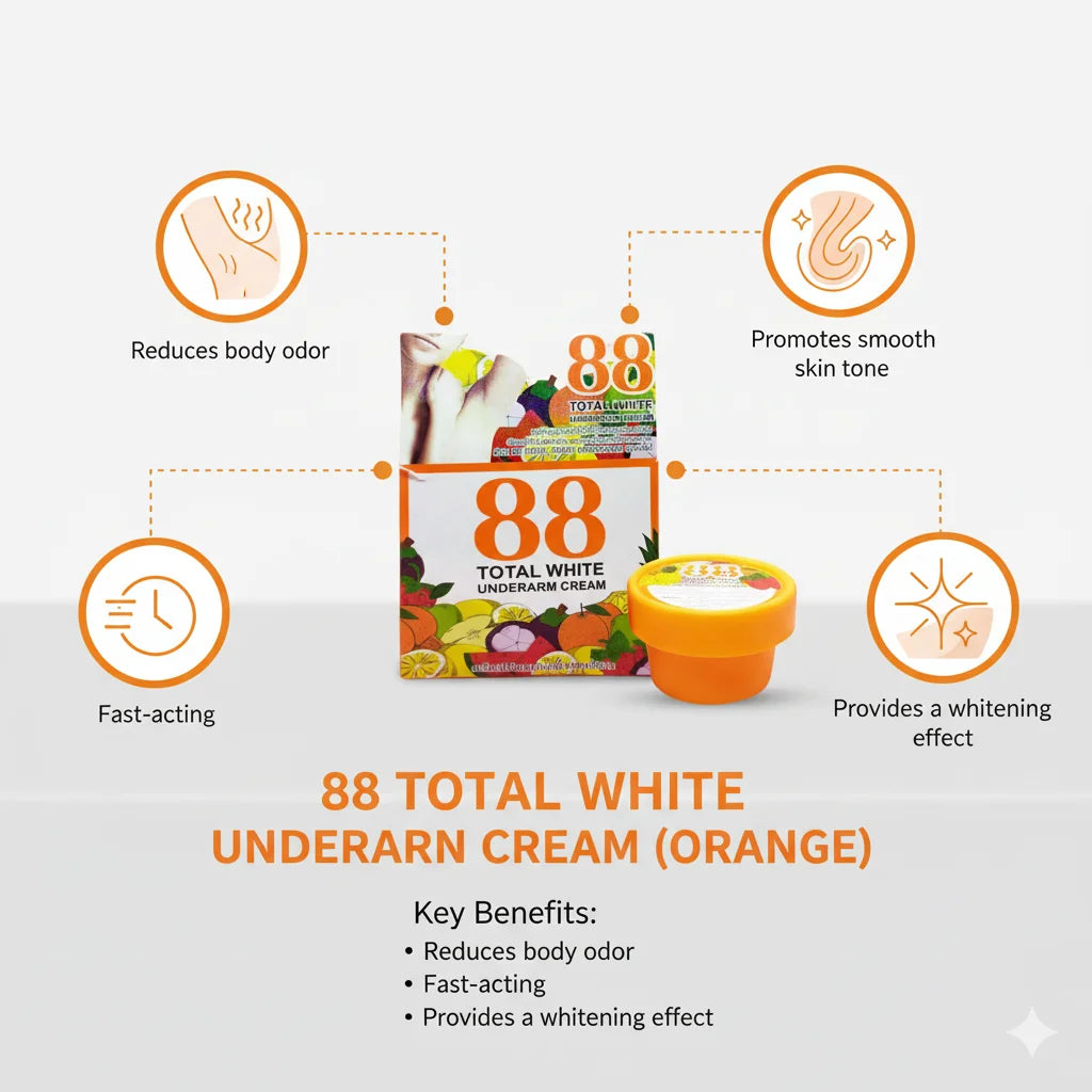 S88 Total White Underarm Cream 35g